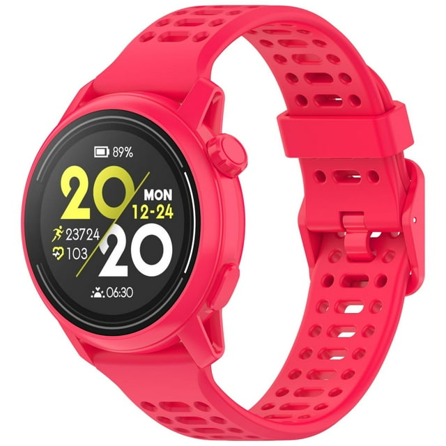Official 22MM Smart Sports Watch Band, Soft Silicone Strap, Breathable, Lightweight, Durable, Easy Installation, Compatible with Various Models
