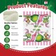 thumbnail image 2 of Cubierta de buzón de Navidad magnética de tamaño estándar de 21" x 18", decoración de buzón de correo decorativa de perro Hohoho de Navidad verde, decoración divertida para exteriores y jardín, 2 of 8