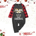 thumbnail image 1 of 2023 Pyjamas de Noël Assortis pour la Famille, Pyjamas en Velours pour Hommes, 1 of 5