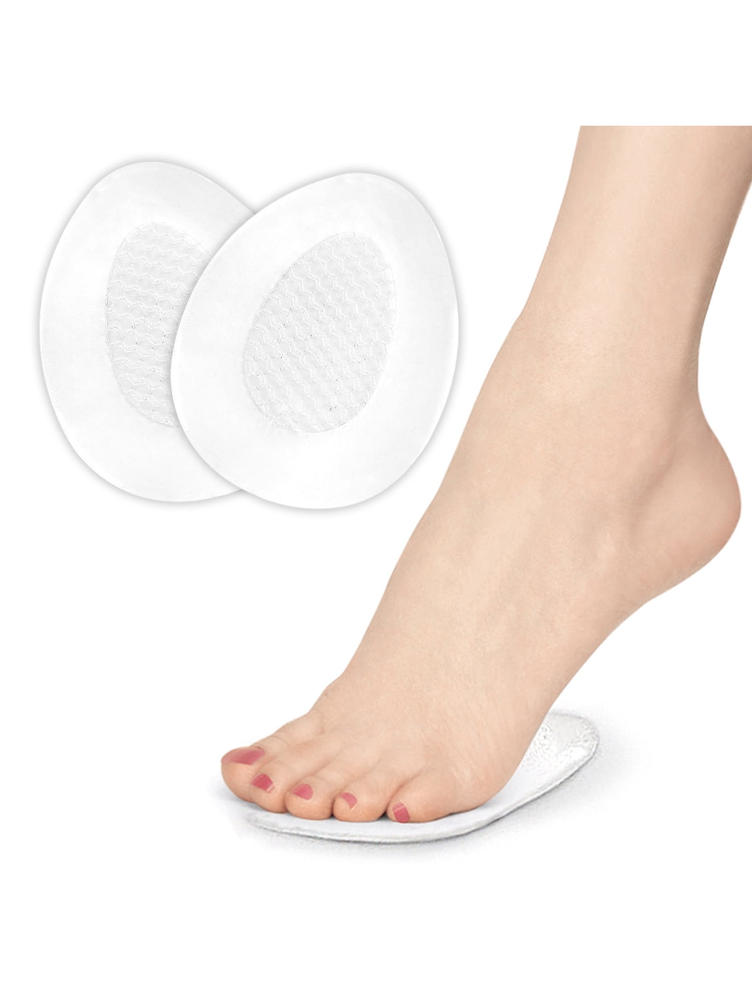 Gel Metatarsal Pad for Women Men Silicone Ball of Foot Cushions High
