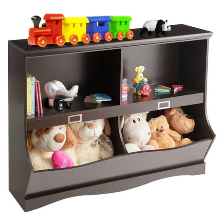 toy storage bookcase bookshelf organizer giantex unit costway walmart
