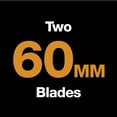 Fiskars Straight Titanium Rotary Blades 2Pack (60mm)