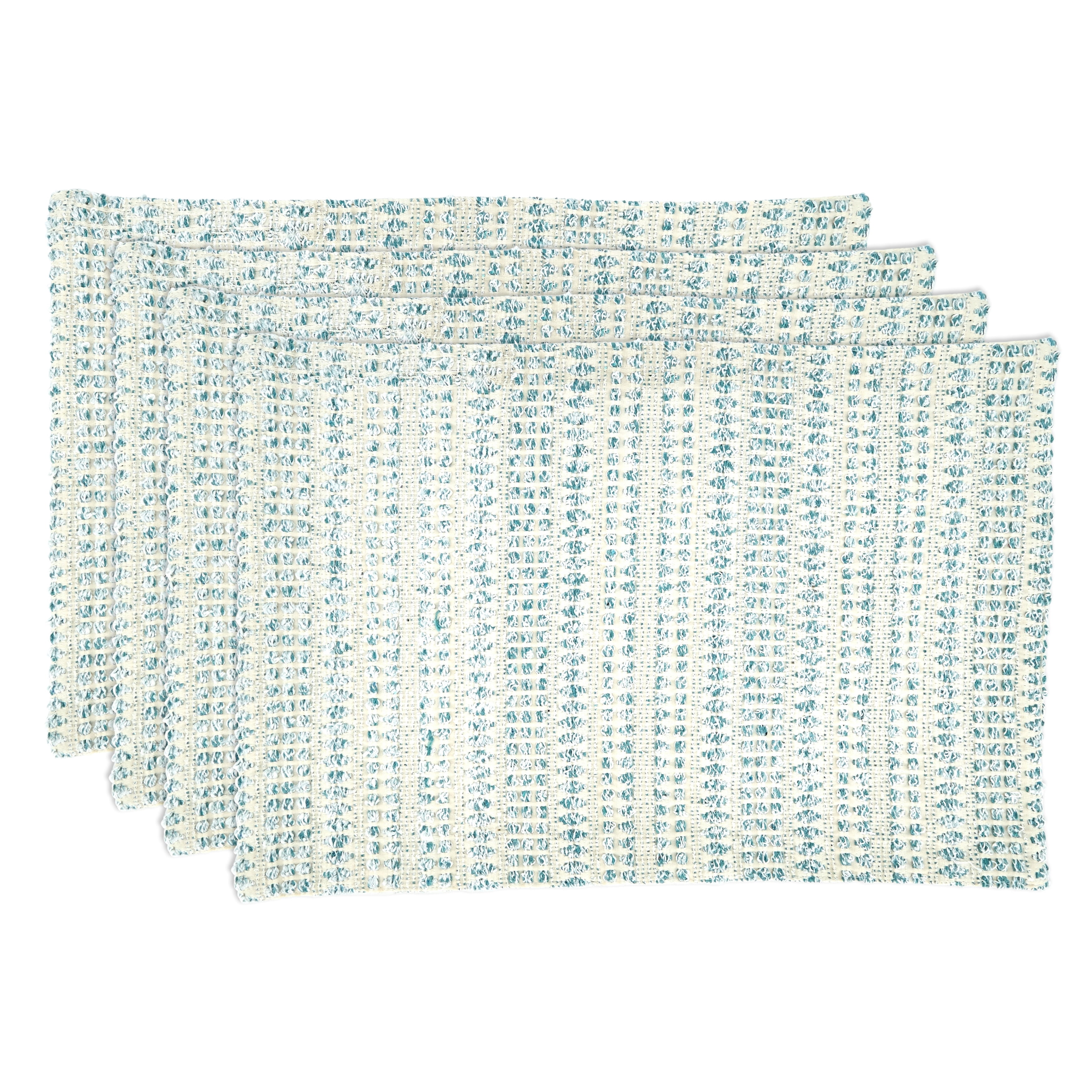 Saro Lifestyle Woven Line Placemat (Set of 4)