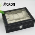 thumbnail image 2 of Ktaxon PU Leather 10 Slots Wrist Watch Display Box Storage Holder Organizer Case, 2 of 6