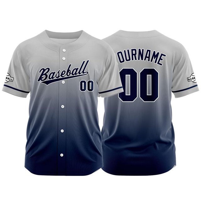 Baseball Custom Name Number Athletic Performance Top for Men and Women