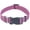 Purple, variant on AtPet Reflective Adjustable Cotton Webbing Collar for Walking Training Dogs,Large, Purple