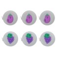 thumbnail image 1 of 6 Pcs Rubans de Modélisation de Fruits Dessin Animé Outils de Mesure Portables, 1 of 7