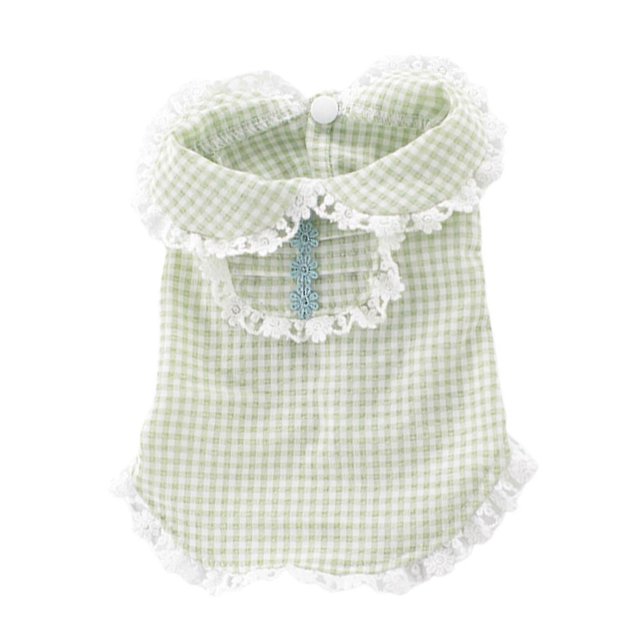 Pet Clothing Eye-catching Adorable Decorating Summer Dog Four-legged Clothes Round Neck Dog Shirts Daily Dress Up