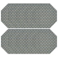 thumbnail image 1 of Furnish My Place Union Indoor/Outdoor Commercial Navy Color Rug, Pet-Friendly, Home Decor Commercial Rug for Living Room, Bedroom, Wedding, Event, Made in USA, 3' Octagon - Set of 10, 1 of 5