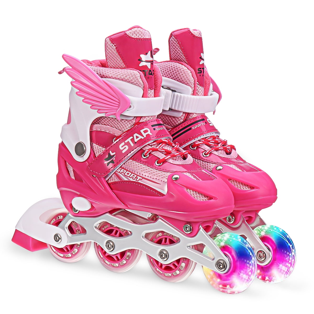 Adjustable Size Rollerblades Inline Skates Blades Children Boy Girl