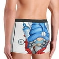 thumbnail image 6 of Salouo Medicine Gnome Truck Red Print Men's Boxer Briefs,Breathable Underwear Elastic Waistband Briefs for Men -Large, 6 of 8