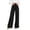 Black, variant on Tqcoqu Women's High Waisted Wide Leg Lounge Pants, Lightweight Loose Work Elastic Casual Outfits Trousers with Pockets