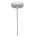 thumbnail image 4 of Benjara Zoe 96 Inch Pendant Chandelier, Modern Curved Round Paper Mache, Beige, 4 of 5
