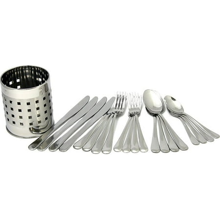 

1 PC-Chef Craft 21710 Flatware Set With Holder 20 Pieces