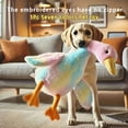 thumbnail image 3 of 50cm/19.7in Large Plush Duck Dog Toy — Super Soft Multicolor Stuffed Animal, Cuddly Sleep Pillow Toy for Pets Dogs, 3 of 3