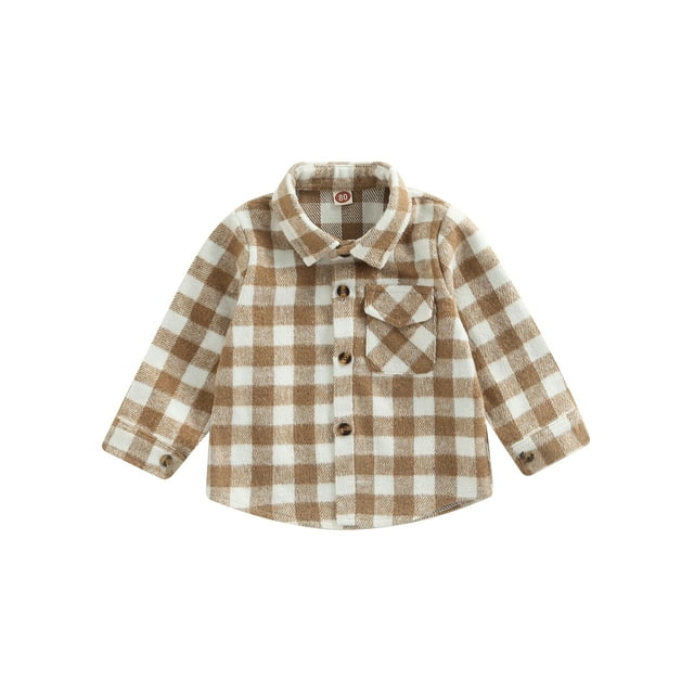 xiaxaixu Chemise pour Garçons, Manches Longues, Col Rabattu, à Carreaux, Boutonnée, Hauts d'Automne pour Usage Quotidien Décontracté