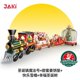 thumbnail image 4 of -tren medieval de estilo británico para niños, tren de Navidad, árbol de Navidad, calabaza, decoraciones de coche, bloques de construcción, juguetes, regalos, 4 of 5