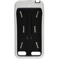 thumbnail image 2 of MaryJane Rugged Robot Style Plastic and Silicone Combo Case with Kickstand for iPod Touch 5, Black Inner/White Outer, 2 of 2