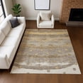thumbnail image 6 of Addison Rugs Chantille Indoor/Outdoor Transitional Stripes Taupe Machine Washable Rectangle Rug, 8' x 10', 6 of 8