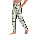 thumbnail image 3 of Kdxio Vintage Moon Fox Pattern Joggers,Sweatpants for Men with Pockets-XX-Large, 3 of 5