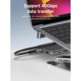 thumbnail image 3 of Adaptador USB-C Hagibis 240 W 40 Gbps 8K USB4 Thunderbolt 4/3, 3 of 8