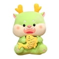 thumbnail image 3 of DOLITY 2024 Dragon Year s Doll Lovely Dragon Plush Toy for Bedroom Party Desktop 35cm, 3 of 8