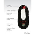 thumbnail image 3 of MeMoi Women's Mistle Stoned Sherpa Lined Slippers - Womens - Female (M-L, Black), 3 of 7
