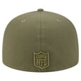 thumbnail image 4 of Men's New Era  Olive Buffalo Bills Color Pack A-Frame 59FIFTY Fitted Hat, 4 of 5