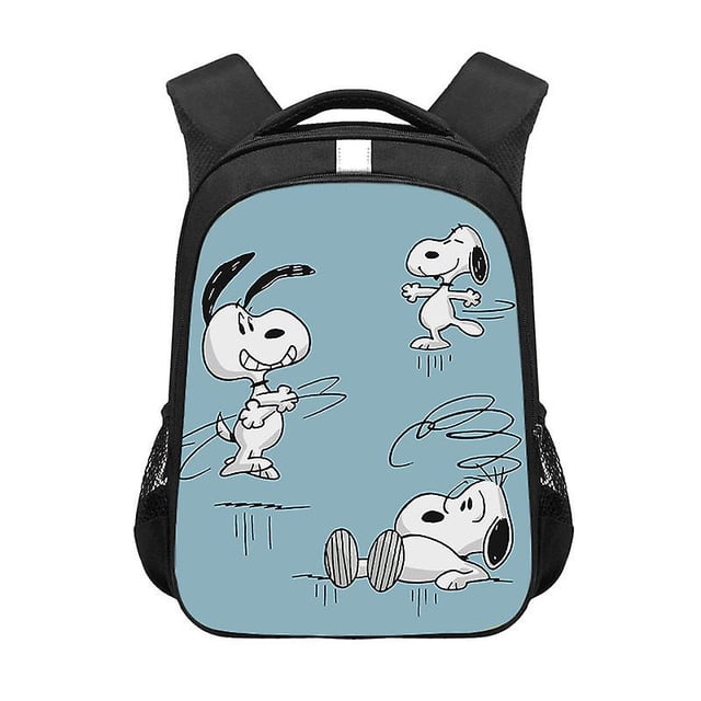 Snoopy Charlie Brown Children's Cartoon Schoolbag Fashion Animation High-capacity Student Backpack Boy Girl Nylon Travelling Bag