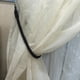thumbnail image 3 of Sujeciones de cortina Zulema alzapaños para cortinas de cuerda negro, 3 of 5