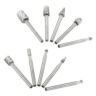 5Pcs Wood Carving Engraving Drill Bits Set Milling Cutter For Dremel Rotary  Tool