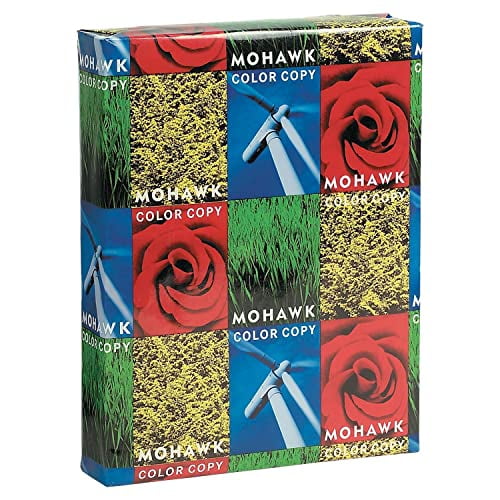Mohawk 12214 Copier 98 Cover, 80Lb, 8-1/2 X 11, Bright White, 250 Sheets