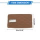 thumbnail image 3 of Almohadilla de Consola Central Unique Bargains 12.59"x6.69" Funda de Consola Central Funda de Apoyabrazos Caja de Asiento de Cuero PU Marrón, 3 of 6