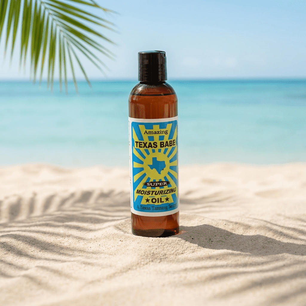 Texas Babe Super Moisturizing Oil, Natural Body Oil, Mineral Oil Free, 8 oz