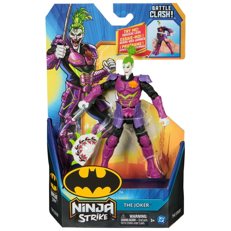 DC Comics, Batman Battle Clash 6-inch Ninja Strike The Joker