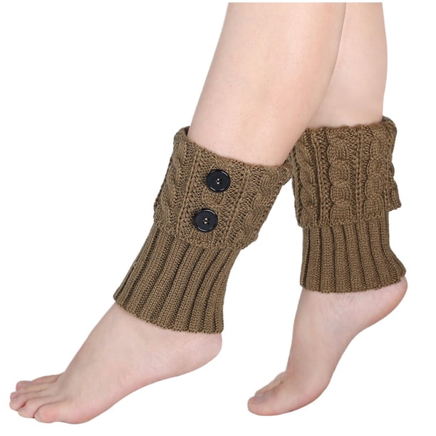Calcetines de punto cálidos de lana para mujer, calcetines de invierno, calcetines abrigados, calcetines acrílicos para mujer