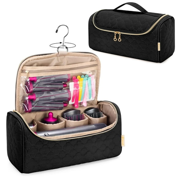 Funda de viaje Yarwo Airwrap compatible con Dyson Airwrap negra