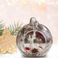 thumbnail image 3 of Christmas Decoration Balls Santa Deer Christmas Ball Clear Glass Ball Christmas Tree Ornament Hanging Ball Pendant Christmas Decoration Supplies Up to 25% Off, 3 of 8