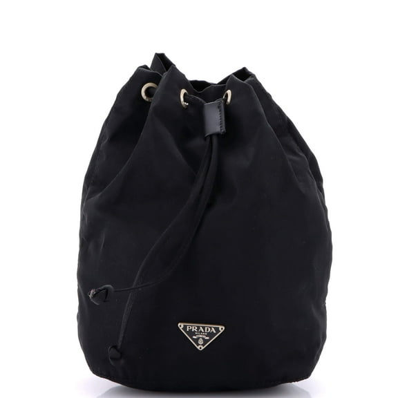 Pre-Owned Drawstring Wristlet Bucket Bag Tessuto Small By Rebag