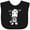 AB-Black, variant on Inktastic Little Brown Cow Boys or Girls Baby Bib