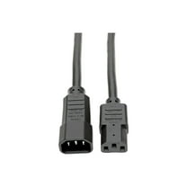 Tripp Lite 2ft Heavy-Duty Power Extension Cord (IEC-320-C14 to IEC-320-C13)