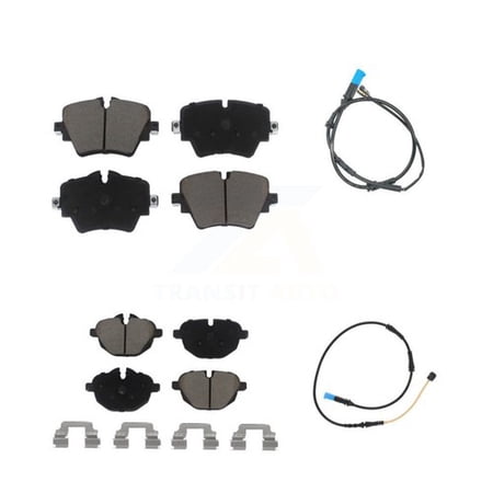 CMX KCW-100032 4-Wheel Set Brake Pad Sets Front & Rear for BMW X4 2019, 2021