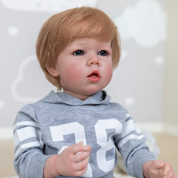 Muñeco Reborn Angelbaby, realista, 75 cm, con atuendo