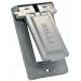 thumbnail image 3 of Hubbel Électrique Raco Gris Simple Gang Résistant aux Intempéries GFCI Boîte Couverture 5103-0, 3 of 3