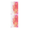thumbnail image 2 of 33"x9" Skateboard Grip Tape Protector Sheets Nonslip Protection Griptape Sheet for Outdoor Sports Abstract Rose Watercolor Pattern, 2 of 7