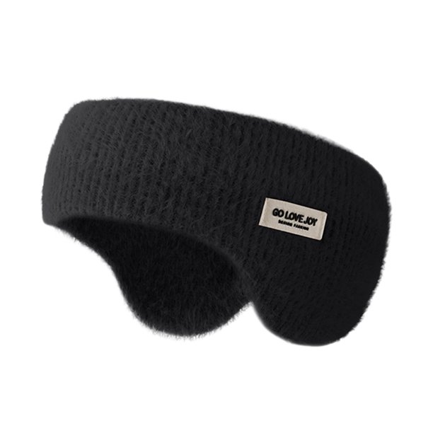 Orejeras cálidas de invierno para mujer banda para la cabeza cubierta para la oreja diadema suave a la moda