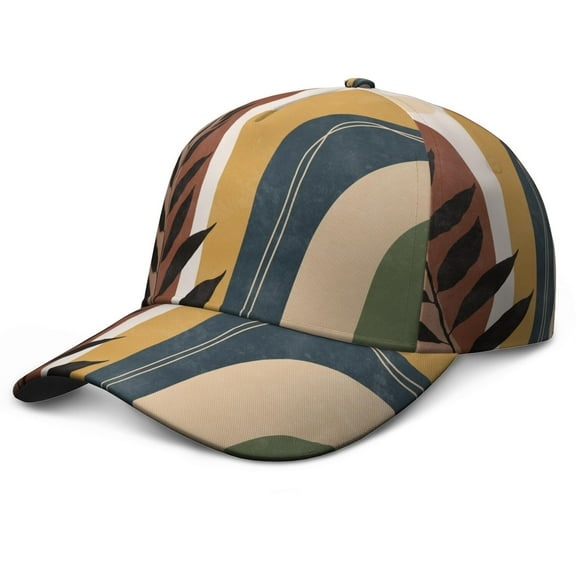 Ethnic Boho Trucker Hat – Artistic Vintage Dad Cap for Summer Runners, Unisex Adjustable Gift for Him Her