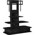 Ameriwood Home Galaxy TV Stand with Mount and Drawers for TVs up to 70