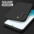 thumbnail image 3 of S20 S21 FE S22 S23 Plus Square Liquid Silicone Case For Samsung Galaxy S10 S10E Note 20 Ultra 5G Cover, 3 of 7