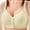 A_ Beige, variant on Large Bust Front Clip Wireless Tank Bra, Adjustable Straps Side Contour Anti-Droop Workout Everyday Bralette Beige 40